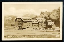 RPPC Crater Lake N.P. Lodge Oregon Historic Photo Postcard Sawyer C13 333 picture