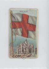 1910-11 ATC Flags of all Nations Tobacco T59 Milan 9bp picture
