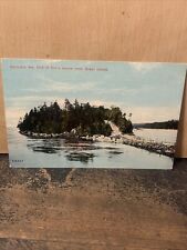 Antique Postcard Portland Maine End Of Orr’s Island From Great Island 1913￼ picture