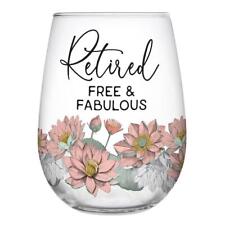 Beautiful Retired Fabulous Wine Glass Size 5in H 20oz Pack of 4 picture