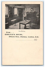 Chelsea London England Postcard Carlyle's House Cheyne Row c1905 Antique picture