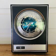 VTG Howard Miller Quartz Operated World Time Clock 622-340 Working Retro 60’s picture