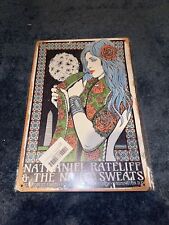 Nathaniel Rateliff Metal Sign New   Very Rare Find picture
