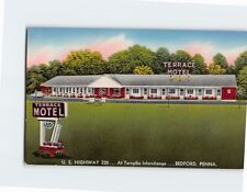 Postcard Terrace Motel Bedford Pennsylvania USA picture