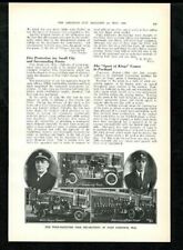 1926 Ford Atkinson Wisconsin American-LaFrance fire engine truck photo article picture