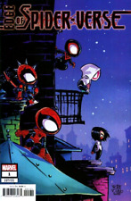EDGE OF SPIDER-VERSE #1 SKOTTIE YOUNG VARIANT NM PUNK MILES GWEN 1ST WEAPON VIII picture