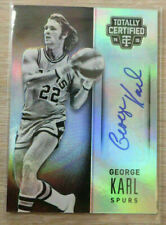 ┥ 2014-15 Totally Certified Signatures Mirror #TCSGK George Karl /25 Spurs NBA  picture