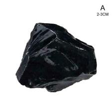 2-3 cm Rough Natural Black Obsidian Tumbled Gemstone G4 Crystal Healing M1U3 picture