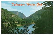 Vintage Delaware Water Gap Postcard Pocono Mtns Pennsylvania Unposted Chrome picture