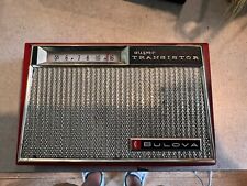 Vintage Bulova Super Transistor Radio 890 W/case picture