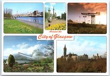 Postcard - Around the City of Glasgow, Scotland picture