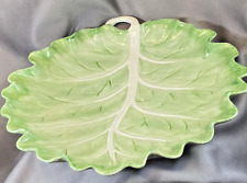 Vintage 1988 Fitz & Floyd Beautiful Very Large Cabbage Leaf Tray picture
