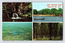 Postcard New York Hopewell Junction NY Lake Walton Park 1960s Unposted Chrome picture