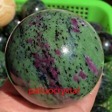 60mm+ Natural Zoisite Ball Quartz Crystal Sphere Reiki Healing Gem 1pc picture
