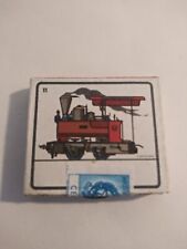 Vintage Wooden Matches From Italy Serie Locomotives Number 11 picture