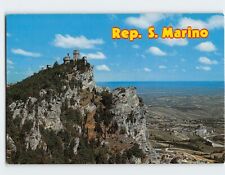 Postcard Second Tower and general view, Repubblica Di San Marino picture
