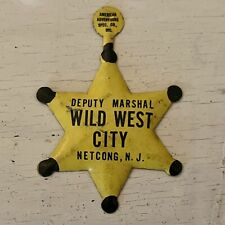Vintage Deputy Marshal ”Wild West City” Netcong, N.J. 2