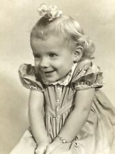 UA Photograph Baby Girl Photo Portrait 1941 picture