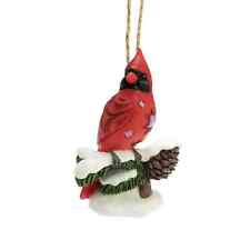 Jim Shore CARING CARDINALS WINTER BLESSING ORNAMENT 6012025 BRAND NEW 2023 picture