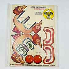 1950s Howdy Doody CLARABELL Kellogg's Dangle Dandies Premium Cut Out Unused TE5 picture