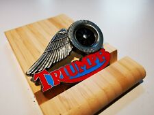 Triumph classic grill fender hatch tank Car grille badge Motorcycle grill badge picture