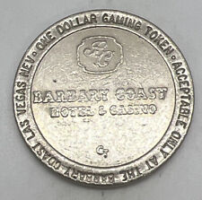 Barbary Coast Hotel Casino Las Vegas NV $1 Slot Gaming Token 1989 picture