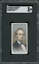 1924 Ogden's Cigarettes Abraham Lincoln #28 Leaders of Men SGC 3 picture