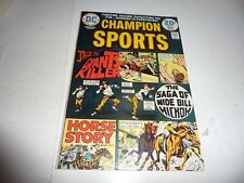 CHAMPION SPORTS #3 DC Comics 1974 Horse Story Jack the Giants Killer VF 8.0 picture