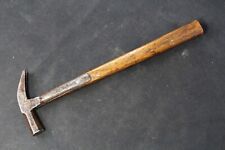 RARE Antique W&C Wynn Strapped Hammer Leather & Upholstery Tack Claw Hammer picture