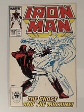 Iron Man #219 (Marvel 1987) 1st. Ghost - VF+ picture