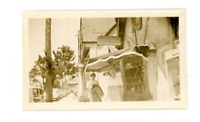 Carmel-by-the-Sea, California  Tuck Box sign street view  vintage snapshot Photo picture