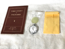 RARE VTG 30s PACKARD MOTOR CO. STAMPED Pocket Aristo Watch / UAW Local 190Manual picture