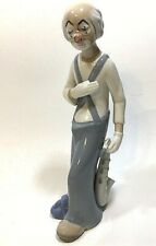 Spanish Porcelain Figurine Casades Clown with Saxophone picture