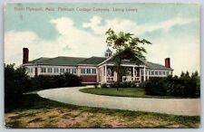 Postcard North Plymouth, Massachusetts Plymouth Cordage Company, Loring Library picture