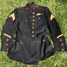 Vintage US Marines Dress Uniform Jacket 1950s Wool  picture