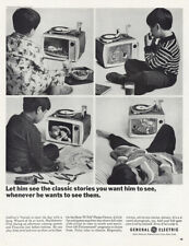 1966 GE Show n Tell Phono Viewer: See Classic Stories Vintage Print Ad picture