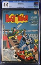 Batman #43 CGC VG/FN 5.0 Penguin Cover and Story DC Comics 1947 picture