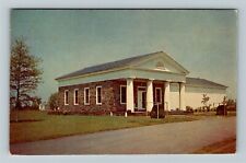 Manassas VA-Virginia, Museum Building, Battlefield Park, Vintage Postcard picture