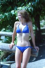 Vintage 1980's 35mm Photo Negative Stunning Woman in Bikini picture