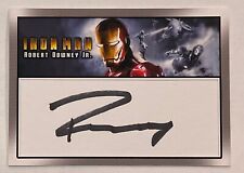 Iron Man Robert Downey Jr Auto Autograph Cut Custom Trading Card PSA/BECKETT picture