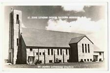 St. John's Lutheran Church, Caledonia, Minnesota RPPC picture