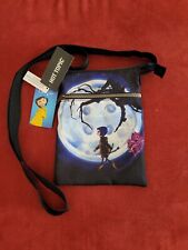 Loungefly Coraline Button Moon Passport Crossbody Bag picture