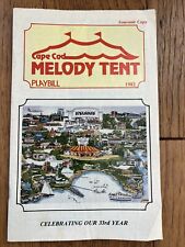 1982 Cape Cod MELODY TENT Pirates Of Penzance Playbill picture