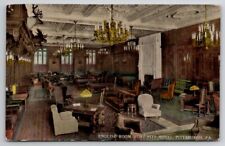 Pittsburgh PA Fort Pitt Hotel English Room Pennsylvania Postcard D33 picture