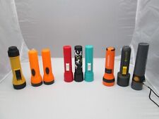 Lot x 9 Flashlights 2D Battery Tested picture