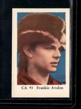 1962 Dutch Gum Star CA Set Frankie Avalon #CA93 picture