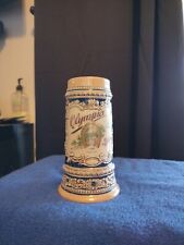 Vintage Olympia Beer Bavarian Style Stein Ceramante Brazil for Zap 7.5