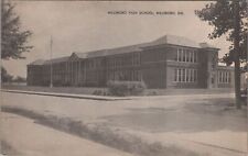 Postcard Millsboro High School Millsboro DE 1954 picture