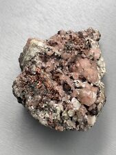 Rare Copper Included Calcite And Prehnite, Quincy Copper Mine, Michigan 236g picture