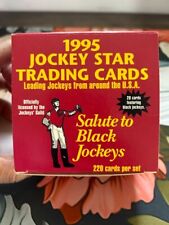 Jockey Star Trading Card Set 220 Cards - 1995 Salute to Black Jockeys picture